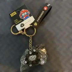 万博サンリオなりきりキーホルダー立体マスコット 黒ミャクミャク ハンギョドン
