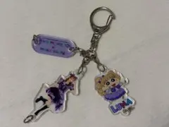 FRUITS ZIPPER クレヨンしんちゃん 仲川瑠夏 3連アクキー