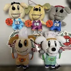 GENERATIONS KOUKOU TV ぬいぐるみ 5種セット