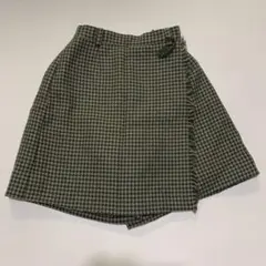 【美品】ファミリア130 キュロット メゾピアノ　べべ ポンポネット