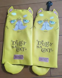 DULLY na CAT イエローヘッドカバー(ROSE) 2個セット