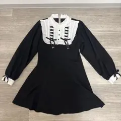 ROJITA ロジータ　スピンドルフリルリボンミニワンピース