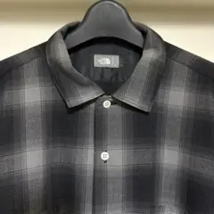 The North Face ロングスリーブウーリーチェックシャツ 2024FW