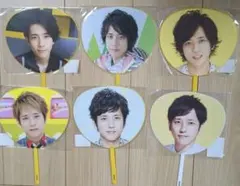 二宮和也 ミニうちわ 6枚セット