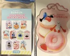 【スンスン ノンノン】パペットスンスン トレーディング ミラーキーホルダー