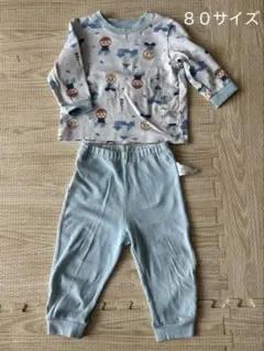 UNIQLO アナ雪　長袖パジャマ　80