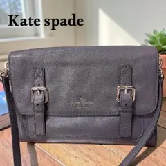 kate spade new york レザー ショルダーバッグ フラップバッグ
