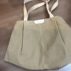トートバッグ ベージュ FASHIONタグのサムネイル