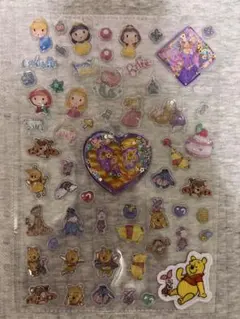 シール帳　1ページ完成品のサムネイル