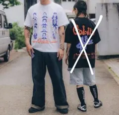 Goblin Tシャツ ホワイト 顔T - メルカリ