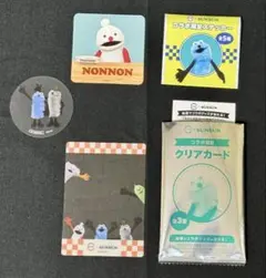 スンスン スシロー コラボ クリアカード ステッカー クリアピック 3点セット