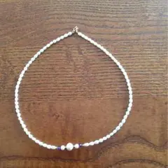 《激安》淡水パールのネックレス
