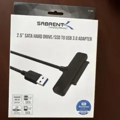 Sabrent 2.5インチ SATA SSD/HDD USBアダプターのサムネイル