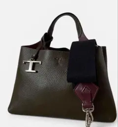 【未使用級】TOD'S トッズ 2way T タイムレス マイクロ カーキーのサムネイル