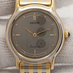 新品電池/稼働】SEIKO Exceline コンビ 7320-0350 - メルカリ