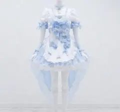 アイドル衣装 文化祭 緑 若葉のあ メイド - メルカリ
