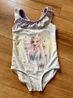 エルサ 水着 フリル付き 女の子用
