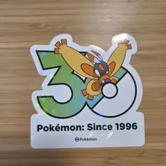ポケモン 韓国限定 メガフェスタ ステッカー 30周年記念 ガーメイル