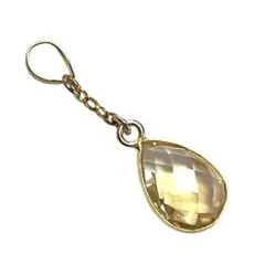 【Rtav】 特価品 AAA シトリン 枠付き ペンダントトップ