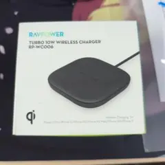 RAVPOWER 10W ワイヤレス充電器 RP-WC006 未使用