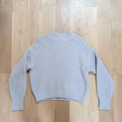 UNIQLO ローゲージニット ベージュ M
