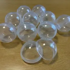 半透明　ミニカプセル　穴なし 12個