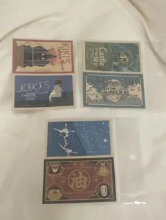 スタジオジブリ ステッカー 6枚セット