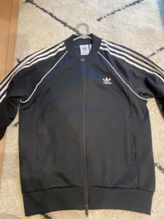 adidas ジップアップジャケット 黒