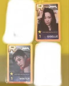 aespa rich man superstar トレカ　ポップアップ　原宿限定