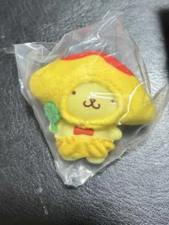 サンリオ　ちびっとも おかず キーホルダー　ポムポムプリン