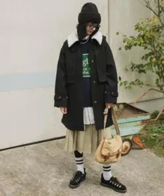 ステンカラーコート