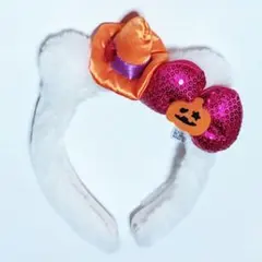 USJ ☆ ハローキティ カチューシャ スパンコール ハロウィン ※汚れあり!!