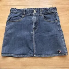 ミキハウス　デニムスカート　150