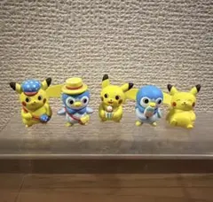 ポケモン のんびりライフ フィギュア 5体セット ポケセン ガチャガチャ