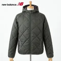 new balance キルティング フード ジャケット M カーキのサムネイル
