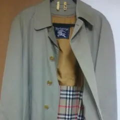 バーバリー ステンカラーコート メンズ(名前刺繍あり)