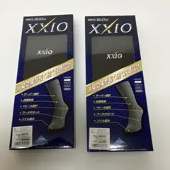 【XXIO 】メンズ消臭ソックス 2足セット25-27cm