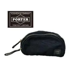 PORTER GIRL ポーター シアポーチ　化粧ポーチ ブラック/ゴールドのサムネイル