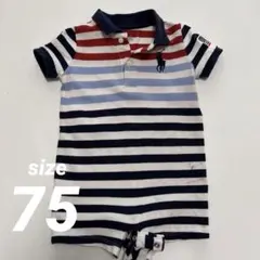 ラルフローレン　襟付きロンパース