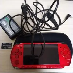 PSP-3000 ラディアントレッド 本体