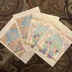 ディズニーシー ファンタジースプリングス ポストカード 4枚