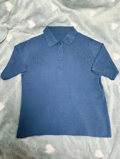 【無印良品】ニットポロシャツ