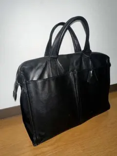 aniary レザービジネスバッグ
