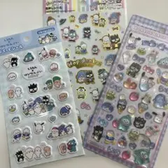 はぴだんぶい♡サンリオ♡シール３枚セット！