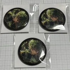 あくねこ ハナマル 缶バッジ 4周年