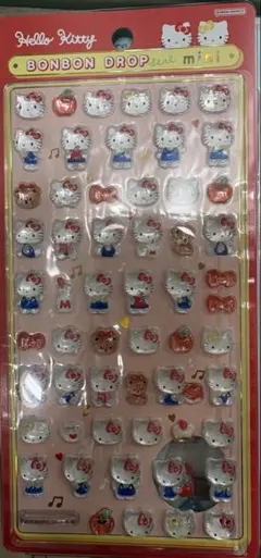 【正規品】ボンボンドロップシール　キティ　サンリオ　mini