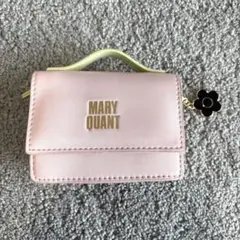 【MERCURYDUO×MARY QUANT】デイジーチャーム付きミニウォレット