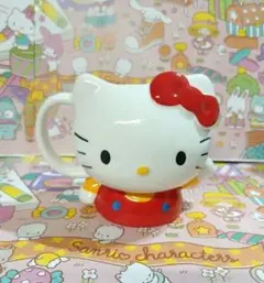 ハローキティ 陶器立体マグカップ サンリオ2004年発売物