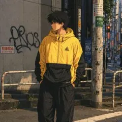 90s vintage nylon 【ACGアノラック】jacket