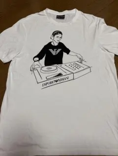 EMPORIO ARMANI DJデザイン Tシャツ ホワイト
